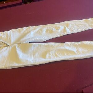 crown & ivy Cream Skinny Pants